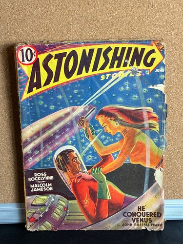 Astonishing stories 3 pulp - stories,